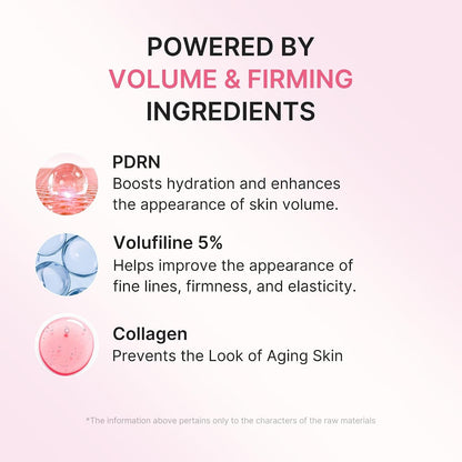 PDRN Collagen Gua Sha Neck Wrinkle Cream | Built-In Gua Sha Massager with Volufiline 5% + PDRN