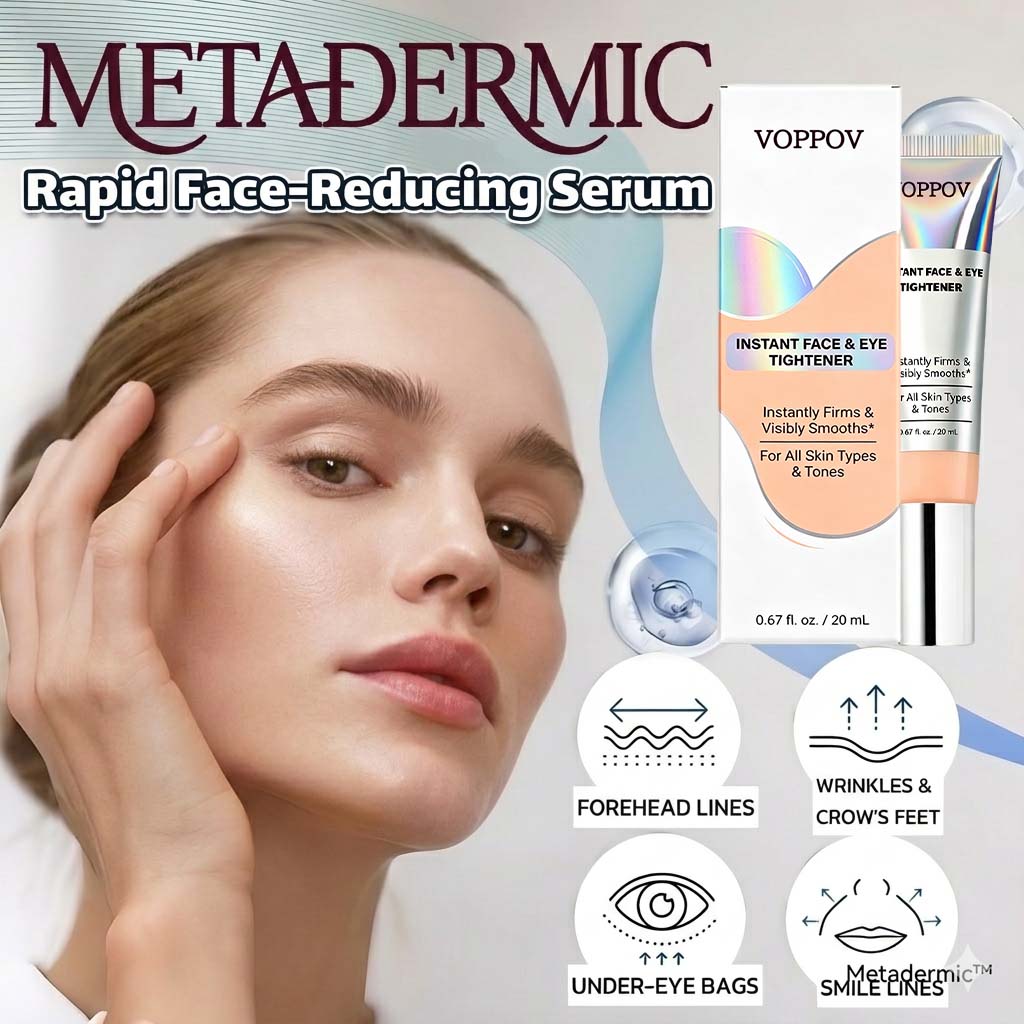 Voppov Instant Face Temporary Tightener – Instant visible results in 60 seconds