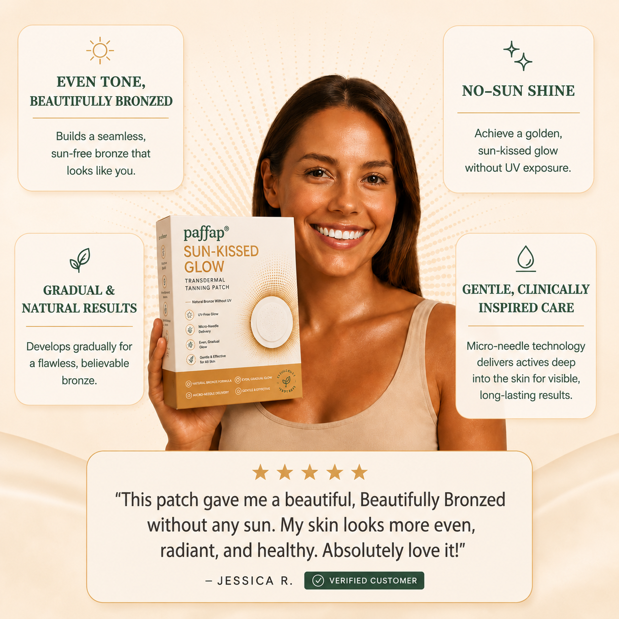 🤎Sunless Transdermal Tanning Patch