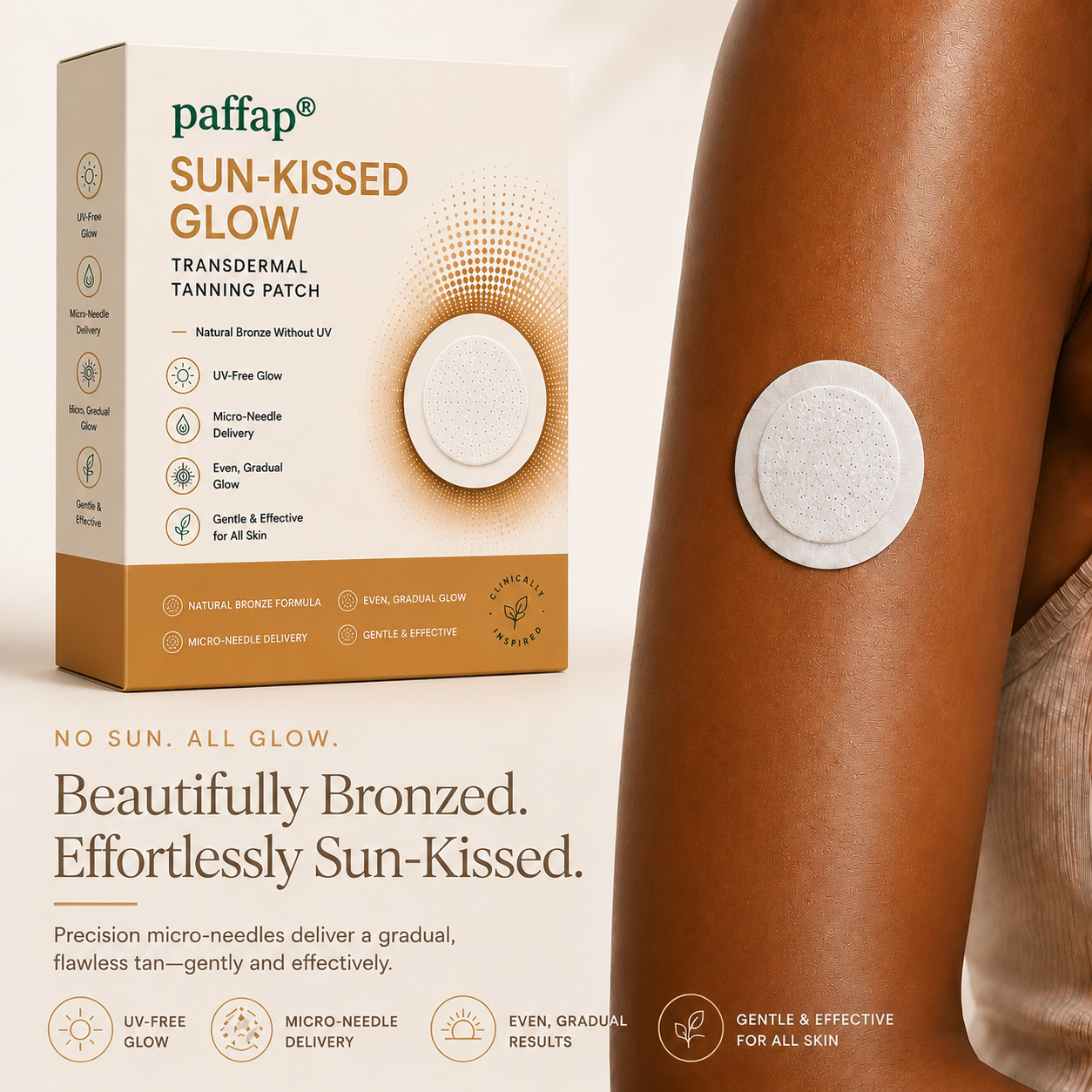 🤎Sunless Transdermal Tanning Patch