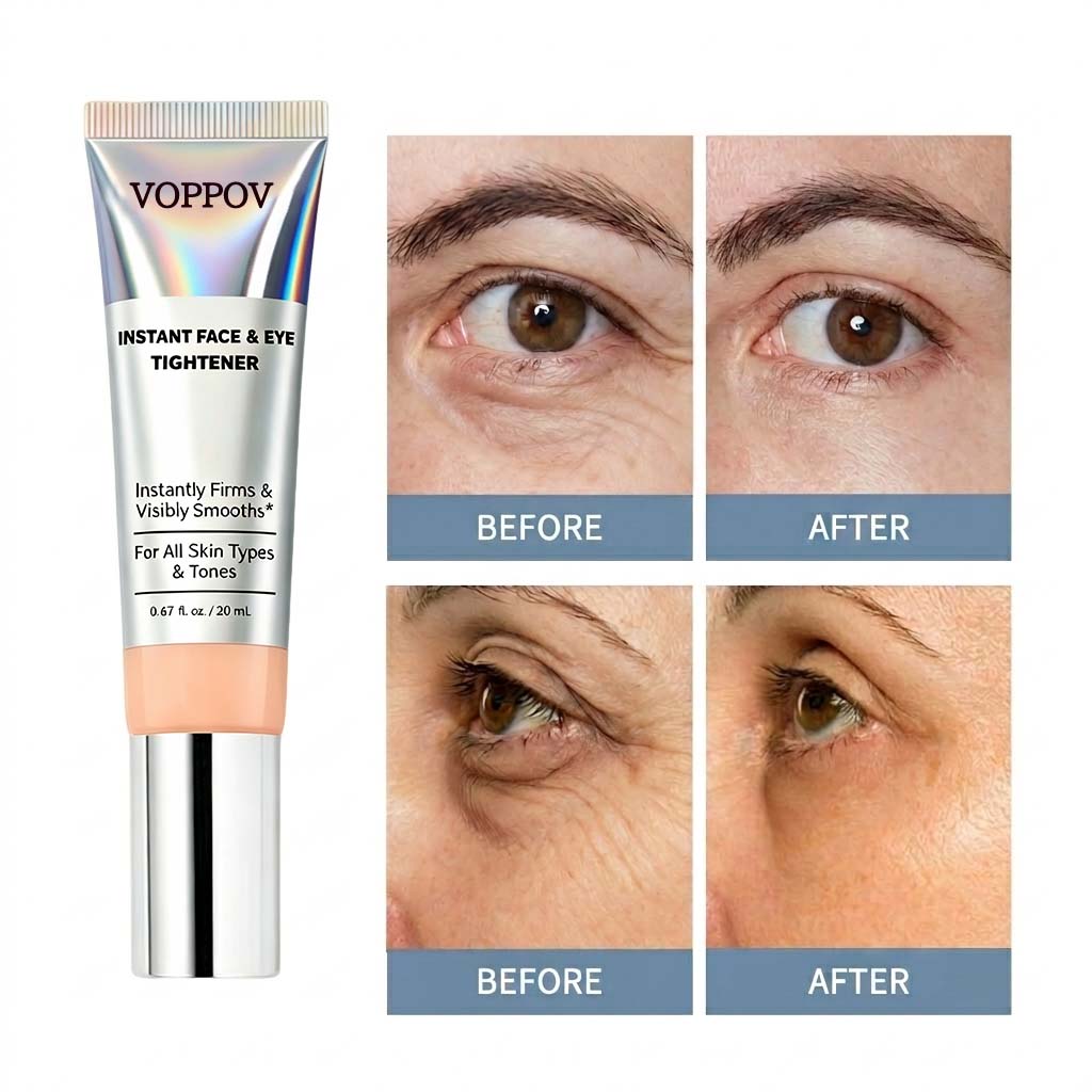 Voppov Instant Face Temporary Tightener – Instant visible results in 60 seconds